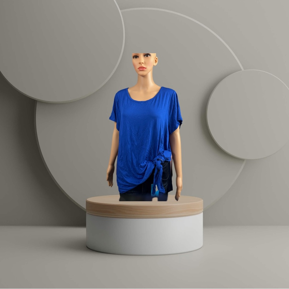 Michael Kors blue blouse